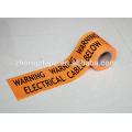 pe underground electrical cable warning tape